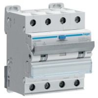 Диференціальний автоматичний вимикач Hager 4-п. 16A C 30mA (6kA) A (B) (ADM466C)