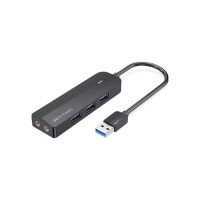 Концентратор VENTION USB 3.0 to 3хUSB 3.0/2хTRS Audio/USB Micro 1.0m (CHIBF)
