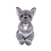 М'яка іграшка Ty Beanie bellies Сірий пес WILFRED 25 см (43212)