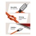Дата кабель USB-C to USB-C 2.0m PD240W magnetic Cabletime (CA915729)