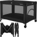 Дитячий манеж Lionelo AMELIE BLACK CARBON (LO-AMELIE BLACK CARBON)