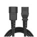Кабель живлення C13 to C14 1.8m black ColorWay (CW-CBP087-BK)