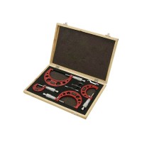 Мікрометр Protester набір механічних 0-100мм 4шт. (SMOM0100)