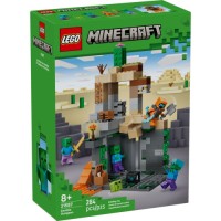 Конструктор LEGO Minecraft Підземелля зомбі (21587)