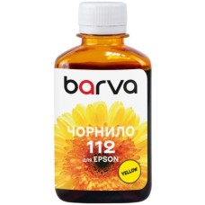 Чорнило Barva Epson 112 180мл, Pigm. Yellow (E112-959)