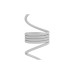 Дата кабель USB-C to USB-C 1.0m 60W Magnet Braided White Canyon (CND-CCMG60AB15W)