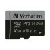 Карта пам'яті Verbatim 512GB microSDXC class 10 UHS-III PRO (47046)