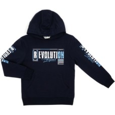 Кофта дитяча Breeze худі REVOLUTION (21227-176B-blue)