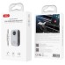 FM модулятор XO BCC15 Bluetooth V5.3 AUX 3.5 мм/Type-C/TF Grey (BCC15.tarnish)
