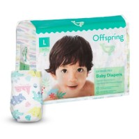 Підгузки Offspring Dinoland Розмір L 9-13 кг 36 шт (DP-OI-FAT-L36P-DNL)