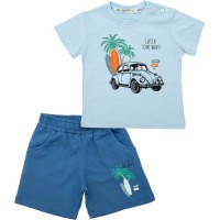 Набір дитячого одягу Breeze з машинкою (21723-98B-blue)