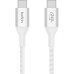 Дата кабель USB-C to USB-C 1.0m 240W white Belkin (CAB015BT1MWH)