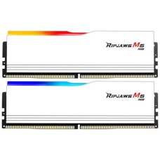 Модуль пам'яті для комп'ютера DDR5 64GB (2x32GB) 6000 MHz Ripjaws M5 RGB Matte White G.Skill (F5-6000J3238G32GX2-RM5RW)