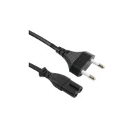 Кабель живлення C7 3.0m 0.5mm2 Merlion (PC-184/2 CEE7/16-C7-CCA30)