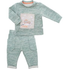 Набір дитячого одягу Tongs з левами (4475-80B-green)