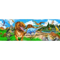 Пазл Melissa&Doug Мега "Краіна динозаврів", 48 елементів (MD10442)