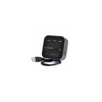 Концентратор Voltronic USB 2.0 to 3xUSB 2.0 + SD/MMC/TF/M2 black (CUB3-B)
