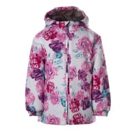 Куртка дитяча Huppa CLASSY 17710030 білий з принтом 110 (4741468941929)
