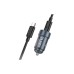 Зарядний пристрій HOCO HOCO Z57 Glorious single-port USB-C PD30W + cable USB-C Metal Gray (6942007633086)