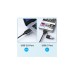 Концентратор XoKo USB-C 5-in-1 USB 3.0 + USB 2.0 + SD/TF + RJ45 100Mbps silver (XK-AC-350)