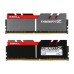 Модуль пам'яті для комп'ютера DDR4 16GB (2x8GB) 3200 MHz Trident Z Silver H/ Red G.Skill (F4-3200C16D-16GTZB)