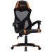 Крісло ігрове Canyon Flow MCH01 Mesh Black/Orange (CNE-MCH01)