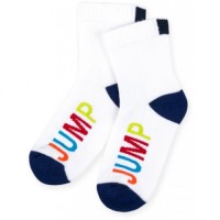 Шкарпетки Bross "Jump" з синіми вставками (11614-7-9B-blue)