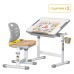 Парта зі стільцем Evo-kids Grey (Evo-06 Ergo G)