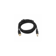 Кабель для принтера USB 2.0 AM/BM 1.5m ferrite black Voltronic (YT-AM/BM-1.5B)