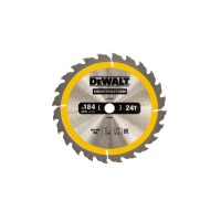 Диск пильний DeWALT CONSTRUCTION, 184 х 16 мм, 24z (ATB), 16 градусів (DT1939)