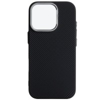 Чохол до мобільного телефона Armorstandart LikeCarbon2 MagCase Apple iPhone 15 Pro Kevlar Black (ARM88589)
