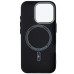 Чохол до мобільного телефона Armorstandart LikeCarbon2 MagCase Apple iPhone 15 Pro Kevlar Black (ARM88589)
