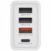 Зарядний пристрій Verbatim USB 30W PD3.0 4-ports white (49701)