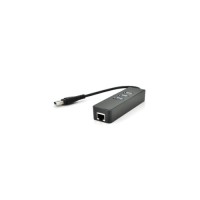 Концентратор Voltronic USB 3.0 to 3xUSB + Ethernet black (YT-3H3+1)