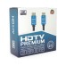 Кабель мультимедійний HDMI M to HDMI M 25.0m V2.0 4Kx2K black Merlion (YT-HDMI(M)/(M)4KV2.0-25m/19123)