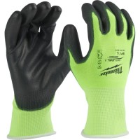 Захисні рукавички Milwaukee сигнальні з рівнем опору порізам 1, размер L/9 (4932479918)