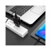 Зарядний пристрій BOROFONE BA20A Sharp USB + cable USB to USB-C 10.5W Black (6931474702142)