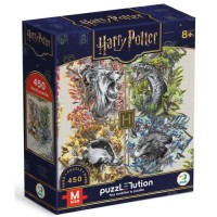 Пазл DoDo Hard-M Harry Potter. Факультети Гоґвортса (200659)