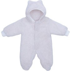 Комбінезон дитячий HAPPY TOT з вушками ПУШОК (1211-62-cream)