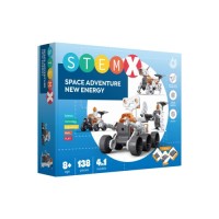 Конструктор Stem 4 в 1 Космічна пригода 138 деталей (3858894673049)