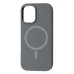 Чохол до мобільного телефона BeCover FIBRA Silicone OmniMag Apple iPhone 17 Gray (716199)