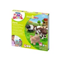 Набір для творчості Fimo Kids Ферма 4 кольори х 42 г (4007817806012)