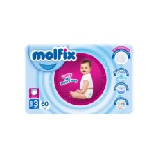 Підгузки Molfix Трусики 3 midi 6-11 кг 60 шт (8690536842704)