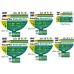 Шланг для поливу 2E AquaFlex Emerald Pro, 3/4", 30м, 4 шари, 20бар, -10…+60°C, зрошувач, 2 конектори, адаптер (2E-GHE34ED30)