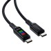 Дата кабель USB-C to USB-C 1.2m 100W with display C7-03 Acefast (6974316282778)