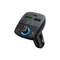 FM модулятор Ugreen CD229 Bluetooth Car Charger (5.0+PD+QC3.0+USB Flash Drive+TF (CD229)