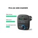 FM модулятор Ugreen CD229 Bluetooth Car Charger (5.0+PD+QC3.0+USB Flash Drive+TF (CD229)