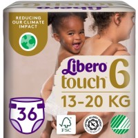 Підгузки Libero Touch Розмір 6 (13-20 кг) 36 шт (7322541750255)