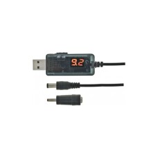 Кабель живлення USB-AM to 5.5/3.5mm 9/12V 0.8m Maxxter (UB-DC9/12-0.8M)