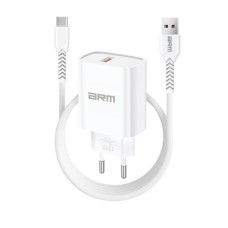 Зарядний пристрій Armorstandart AR012 Basic USB 24W + cable USB to USB-C White (ARM69893)